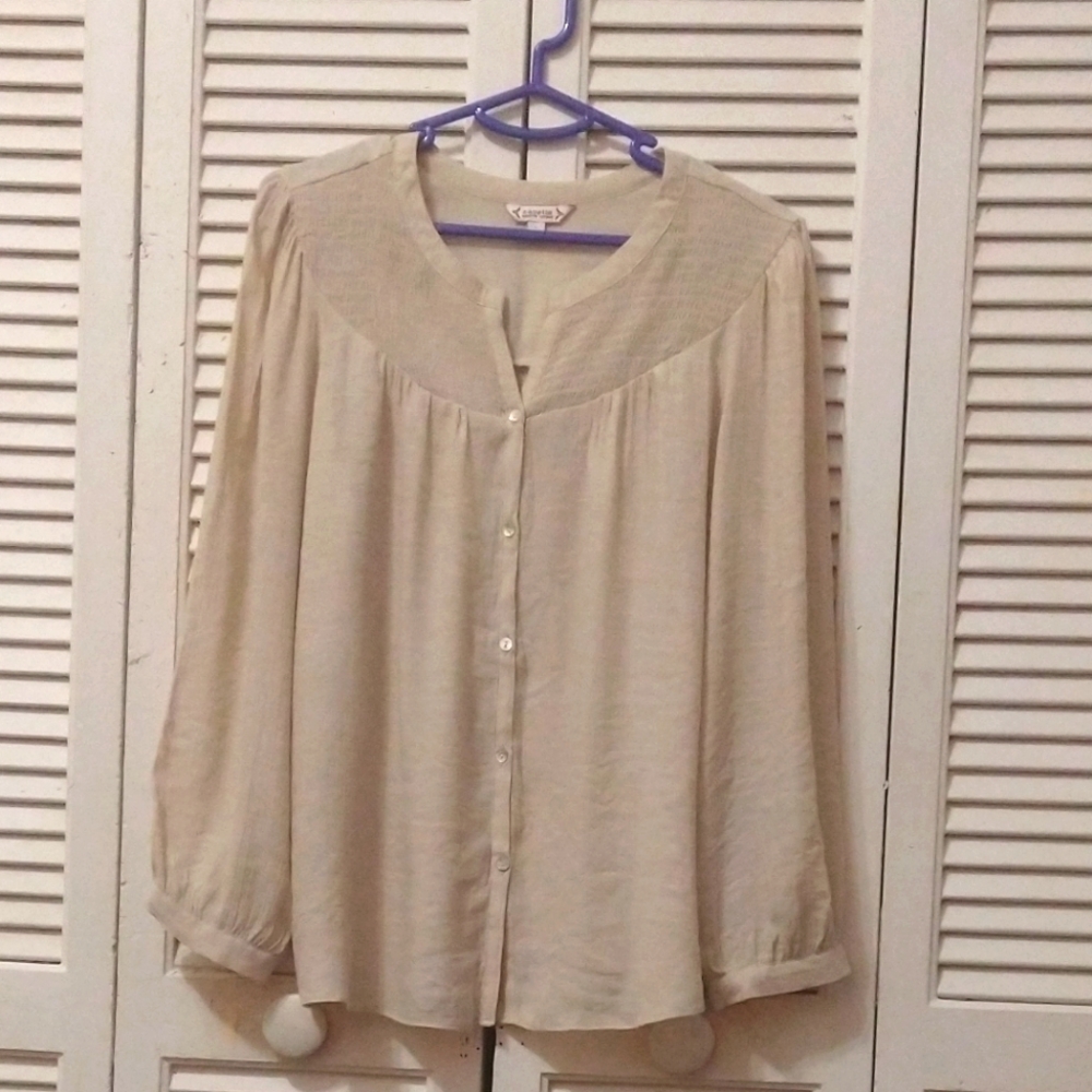 Nannette Button Down Blouse